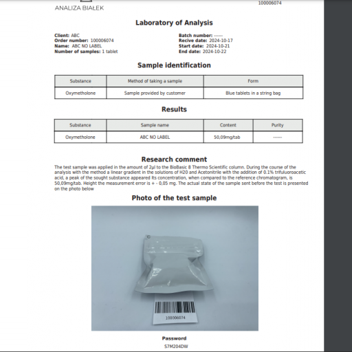 Oxymetholone 50 Stealth Labs