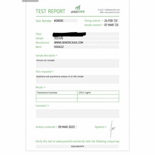 Testosterone Enanthate Generic Asia