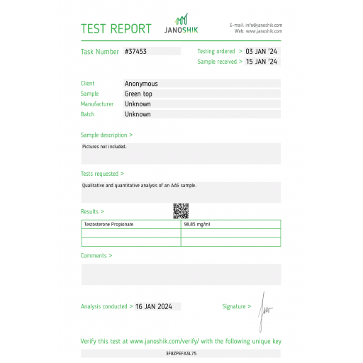 Testosterone Propionate 100 Stealth Labs